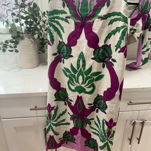 ❌SOLD❌Caroline Constas two piece skirt set linen extra small xs NWT - Picture 5 of 7